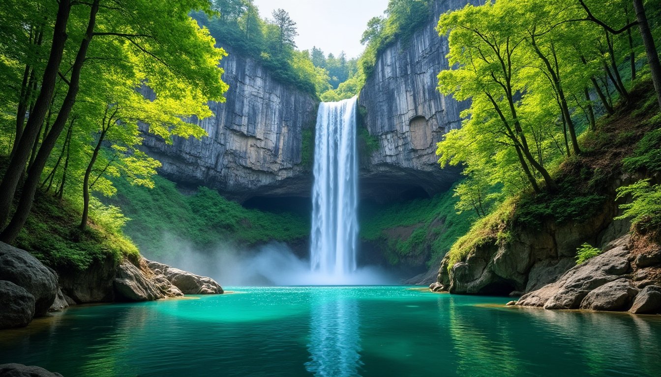 partez à la découverte de la gorge de vintgar, un site naturel d’exception en slovénie. profitez de paysages à couper le souffle, d’eaux cristallines et de sentiers pittoresques pour une expérience inoubliable au cœur de la nature slovène.