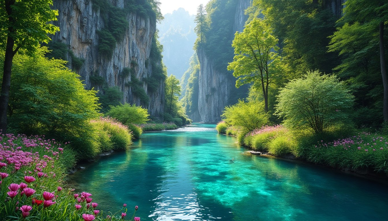 explorez la gorge de vintgar, un site naturel époustouflant de slovénie, idéal pour la randonnée et l’émerveillement devant des paysages spectaculaires. découvrez ses sentiers, ses passerelles et les eaux cristallines de la rivière radovna.