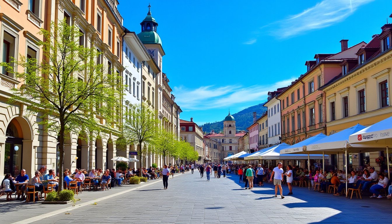partez à la découverte de ljubljana, la douce capitale de la slovénie. explorez son charme unique, ses ruelles pittoresques et son ambiance conviviale lors d'un séjour inoubliable.
