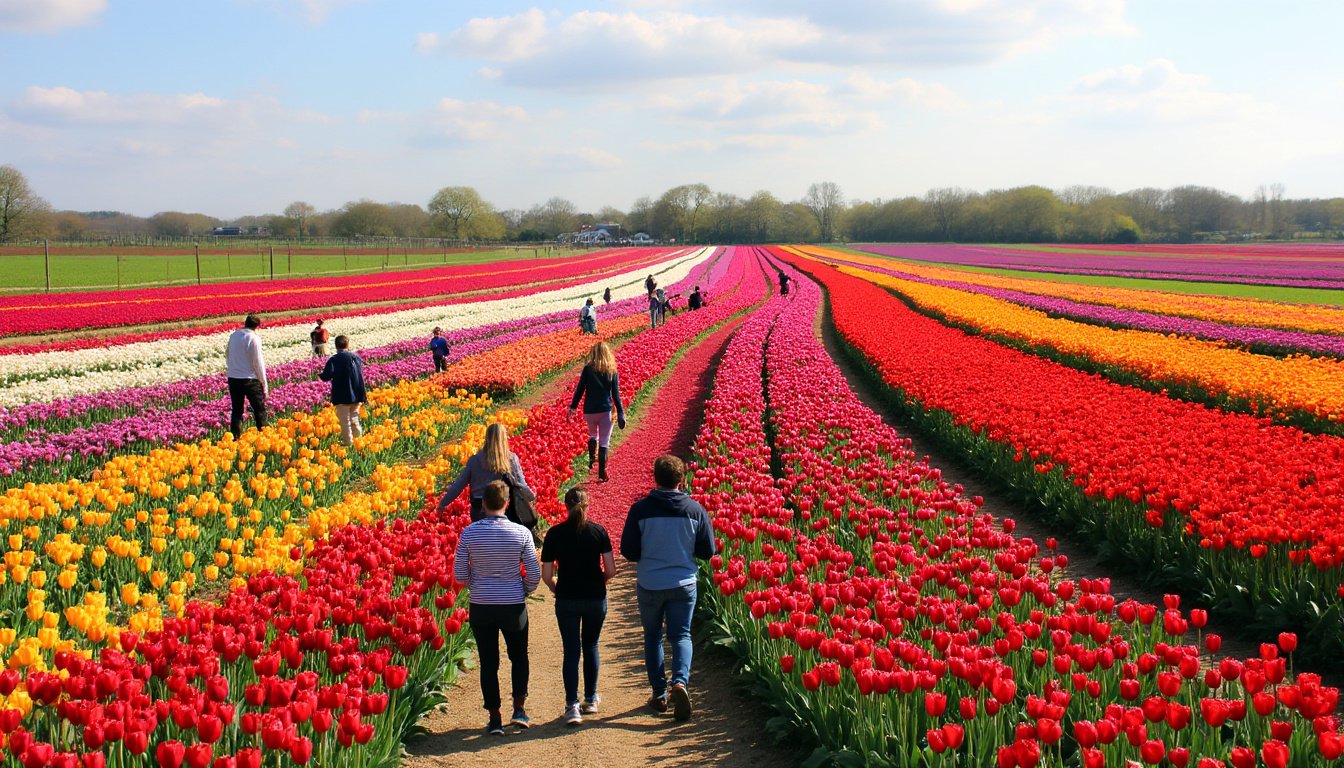 découvrez un itinéraire fascinant à travers la hollande du sud : explorez les charmantes villes, les champs de tulipes et les moulins emblématiques des pays-bas lors de votre voyage.