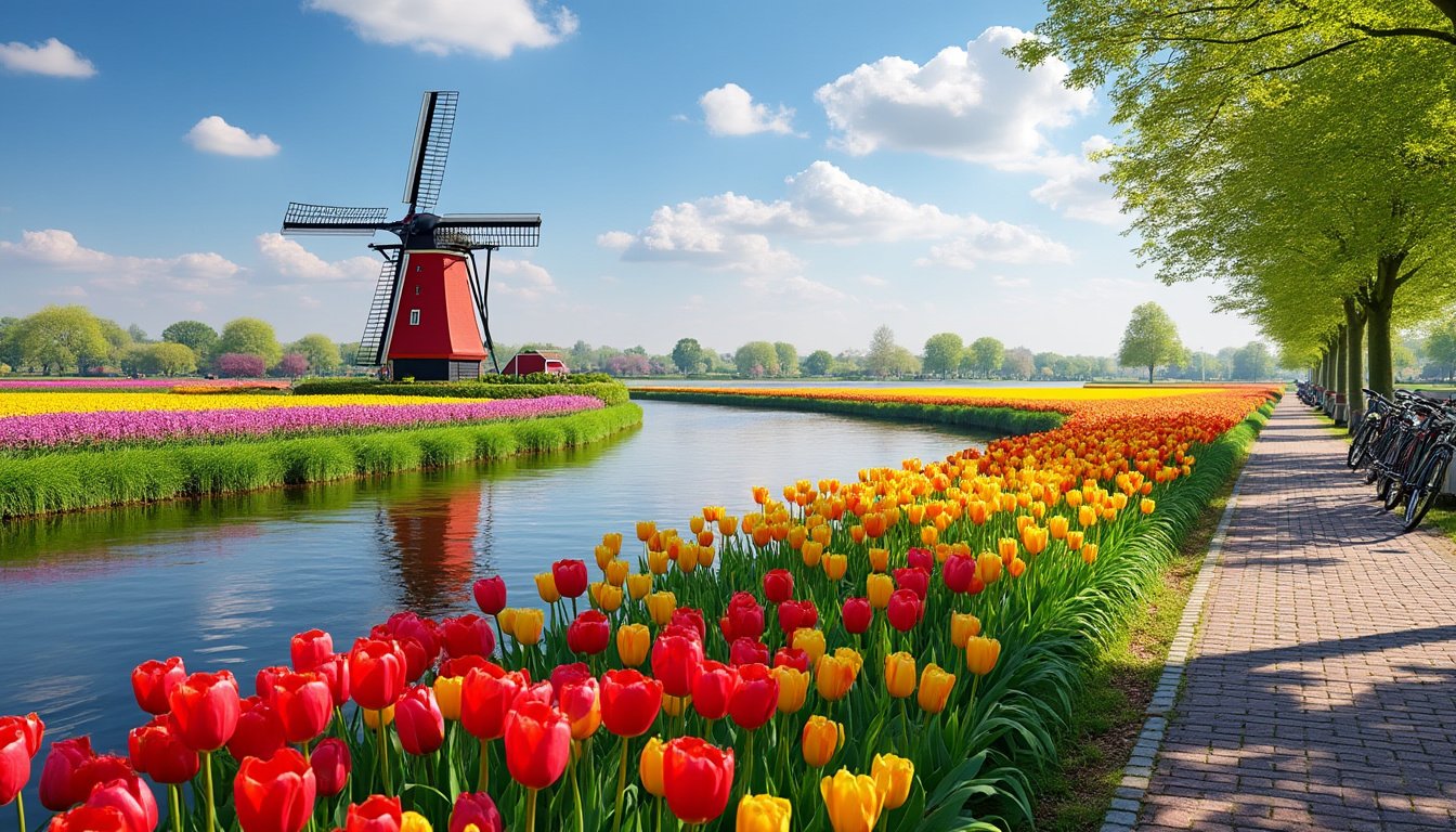 découvrez un itinéraire passionnant à travers la hollande du sud, explorez les incontournables des pays-bas, ses villes emblématiques, champs de fleurs, moulins et traditions en quelques jours inoubliables.