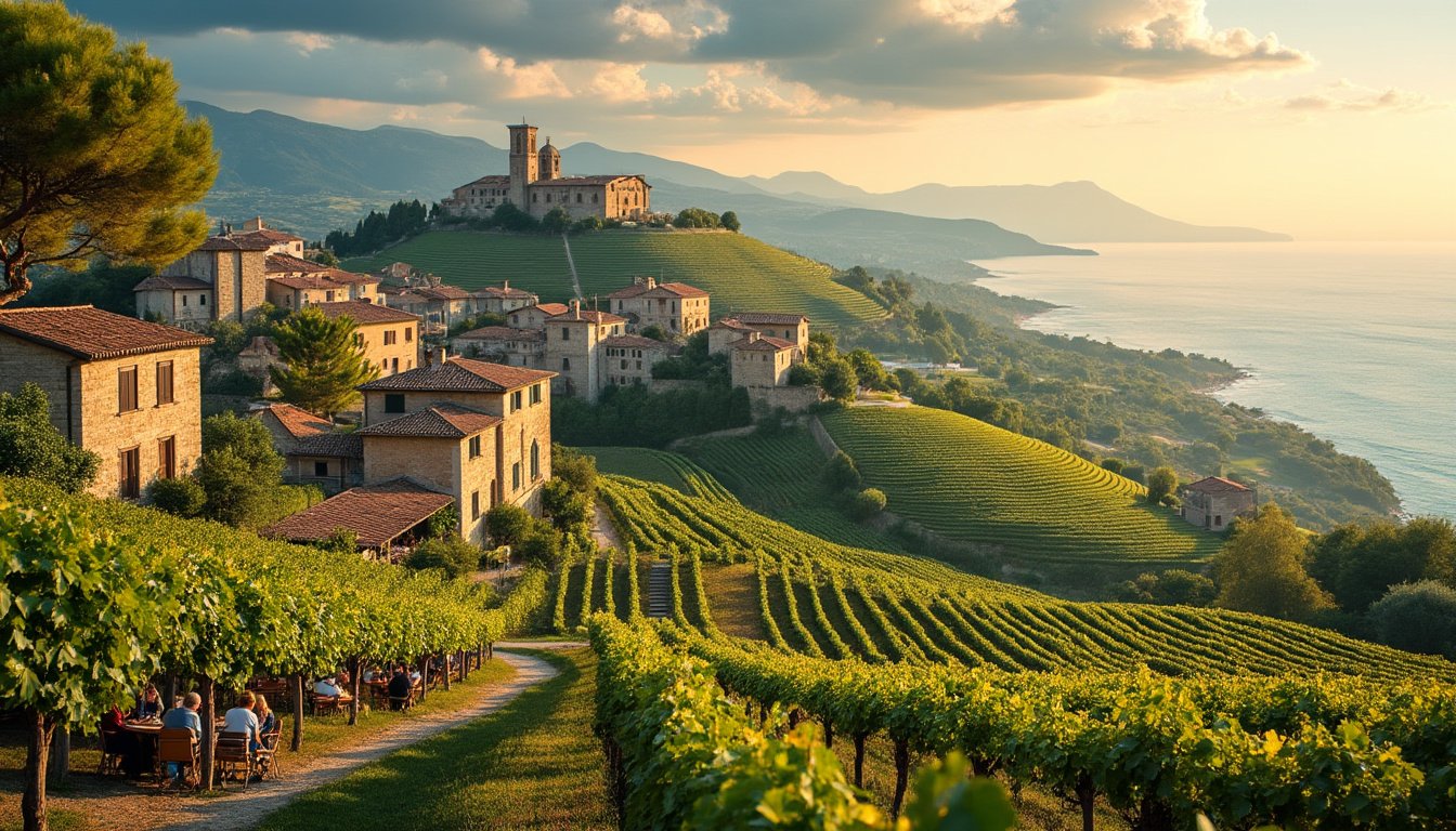 partez à l’aventure avec notre road trip en italie à travers la splendide région des marches durant plusieurs jours. découvrez des paysages authentiques, des villages pittoresques et la gastronomie locale pour un séjour inoubliable.