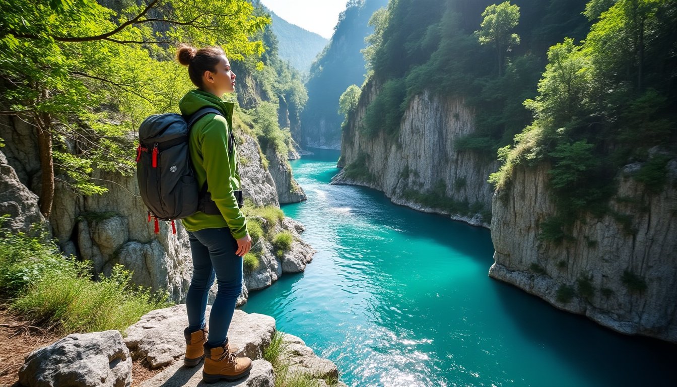 explorez les impressionnantes gorges de tolmin et laissez-vous émerveiller par la beauté naturelle de ce site slovène incontournable. idéal pour les amoureux de la nature en quête d’aventure et de paysages à couper le souffle.